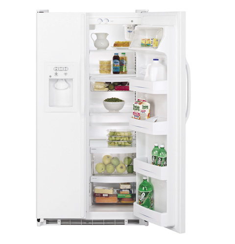 GE® 21.9 Cu. Ft. Capacity Side-By-Side Refrigerator