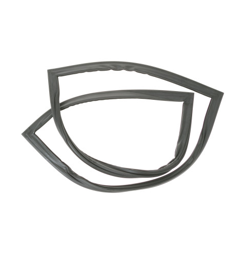 Refrigerator freezer door gasket