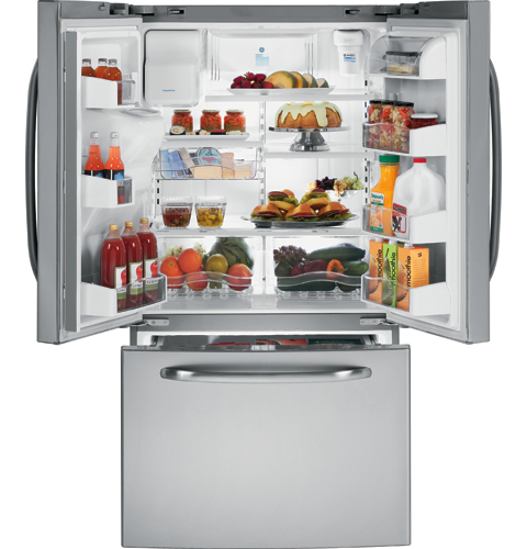 GE® ENERGY STAR® 25.9 Cu. Ft. French-Door Refrigerator with Icemaker