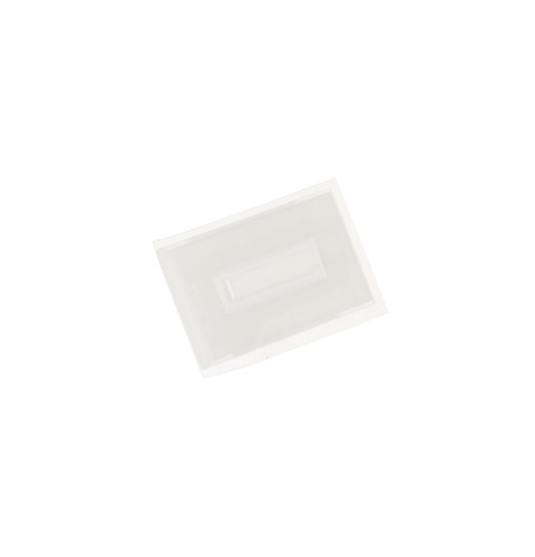 Dishwasher Lens and Adhesive Assembly