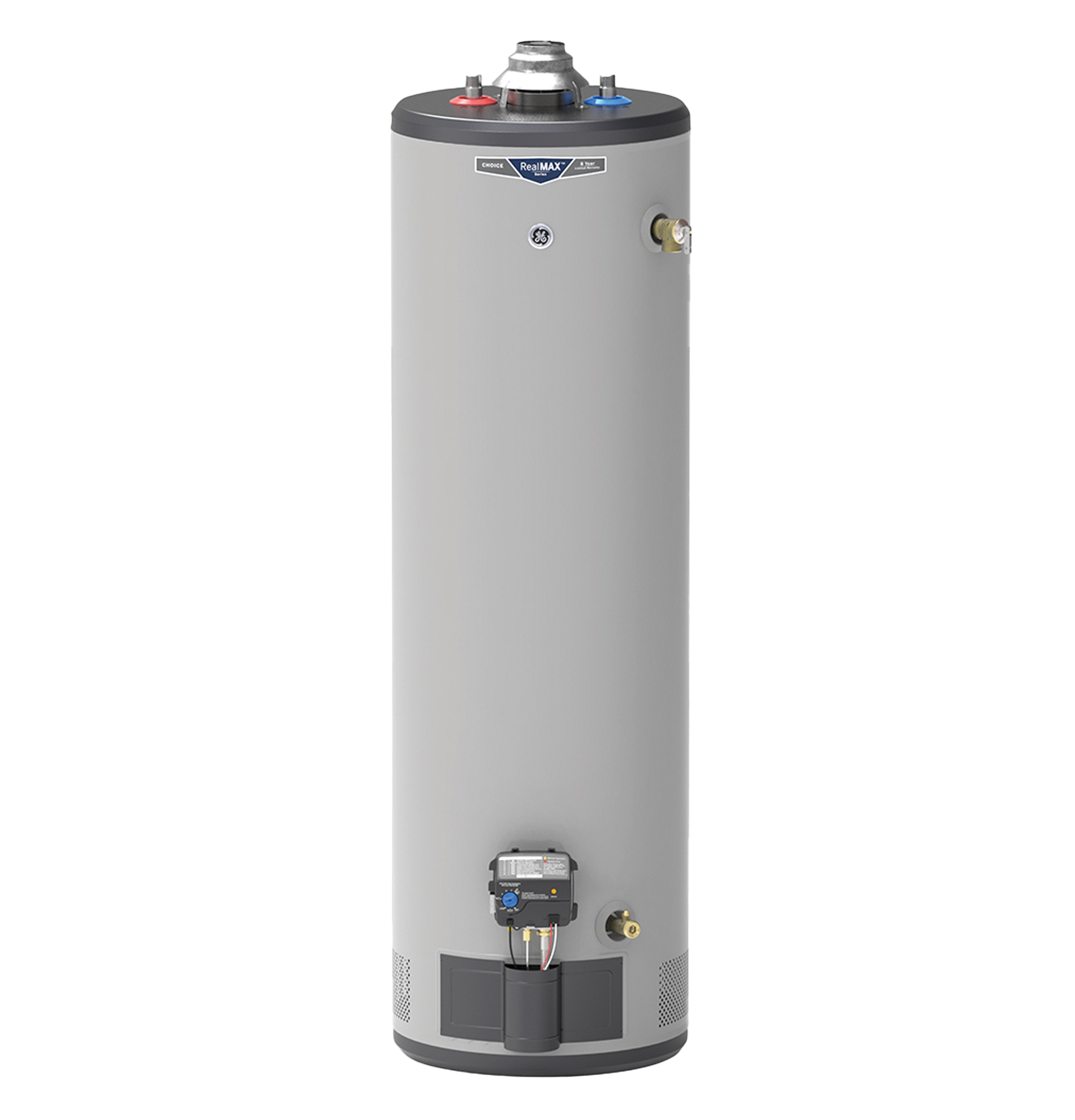 GE RealMAX Choice 30-Gallon Tall Liquid Propane Atmospheric Water Heater