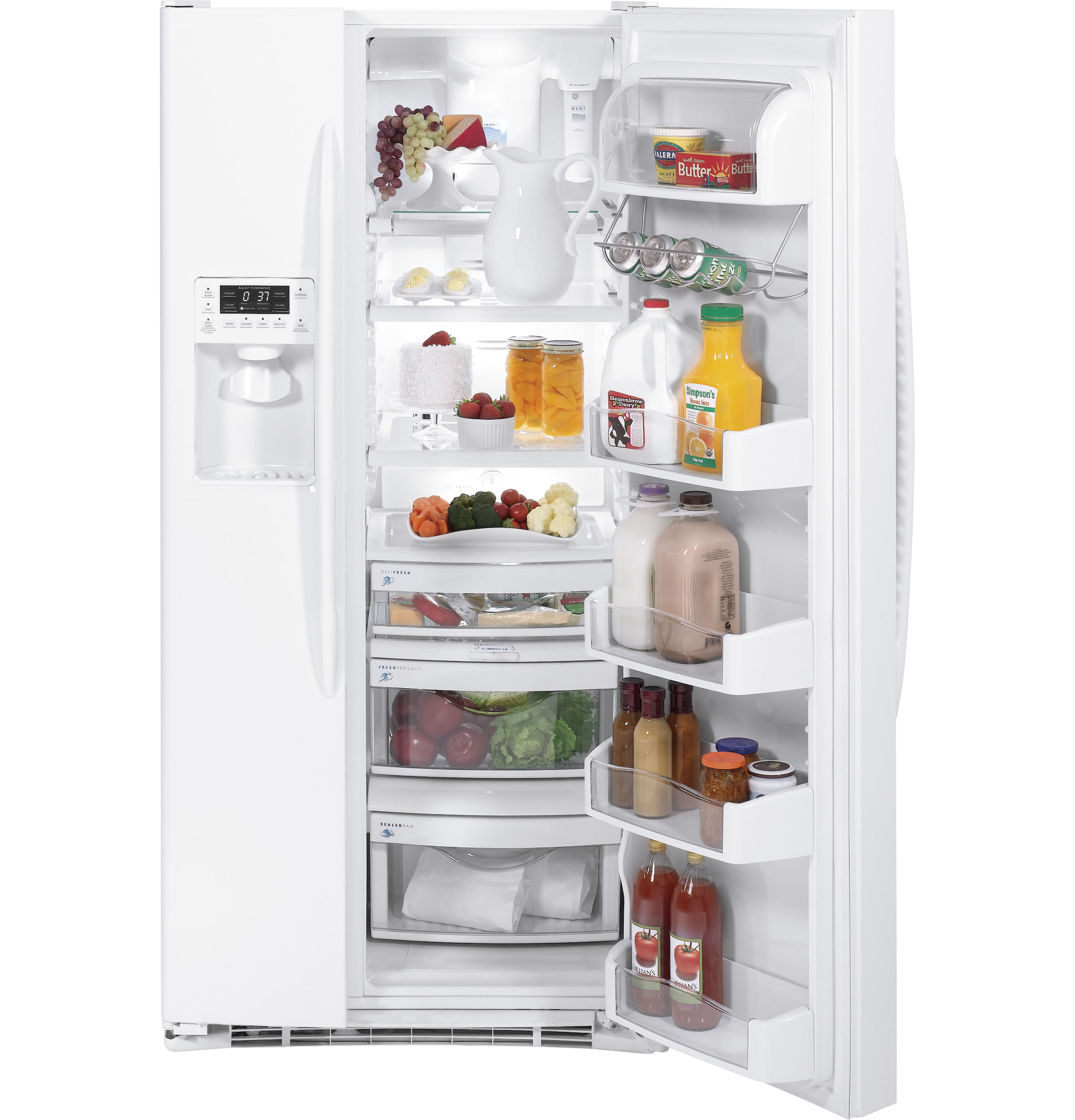 GE Profile™ 23.1 Cu. Ft. Side-by-Side Refrigerator