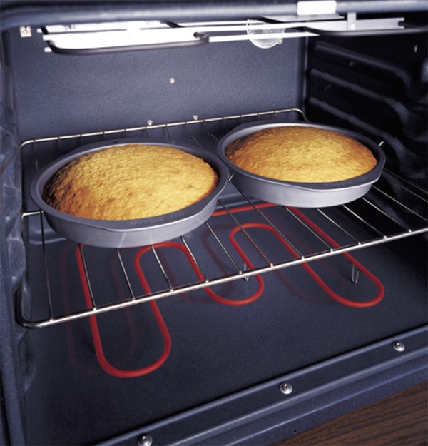 Six-pass bake element