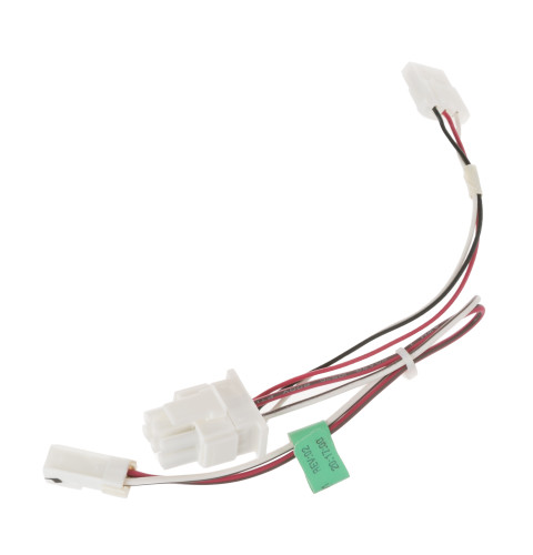 Refrigerator machine compartment, harness to compressor inverter