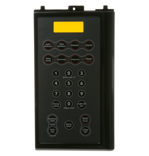 MICROWAVE CONTROL PANEL - BLACK