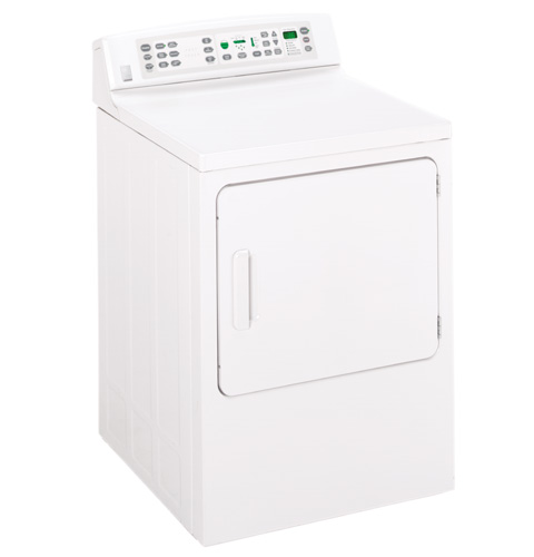 GE Profile™ 7.0 Cu. Ft. Super Capacity Gas Dryer with Stainless Steel Drum