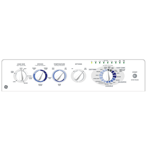 GE Super Plus 3.2 Cu. Ft. Capacity Washer