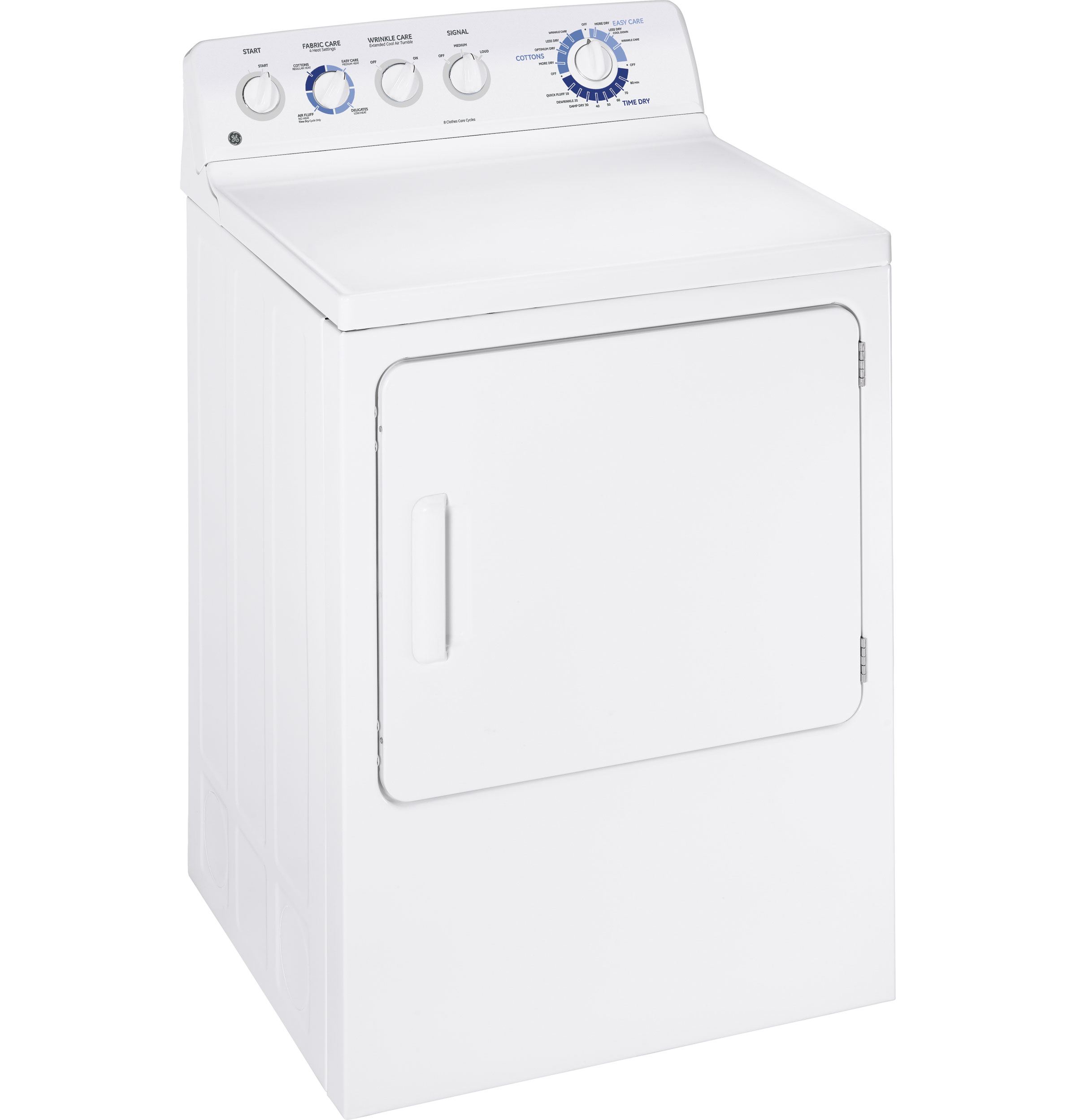 GE® 7.0 cu. ft. capacity DuraDrum™ gas dryer
