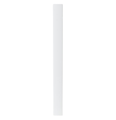 Refrigerator handle trim, side by side, white