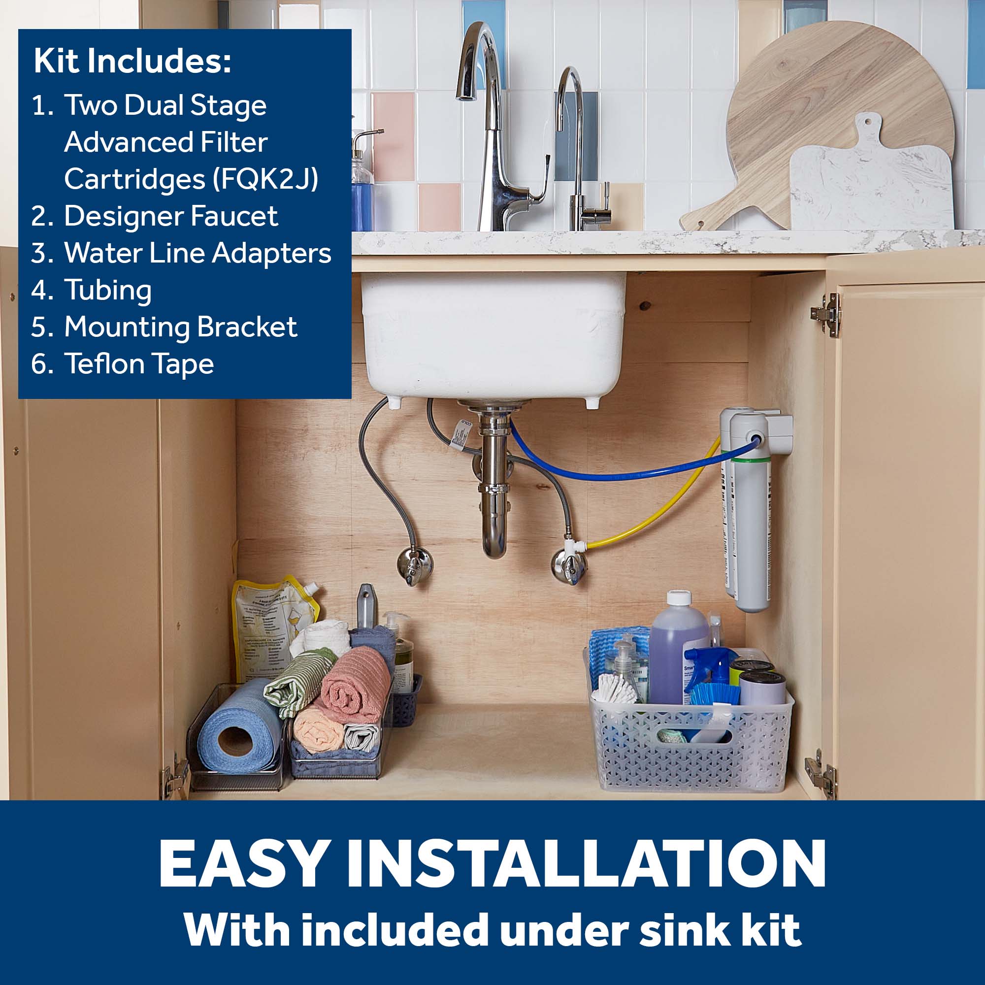 Ge Under Sink Water Filtration System - Thumbnail 5