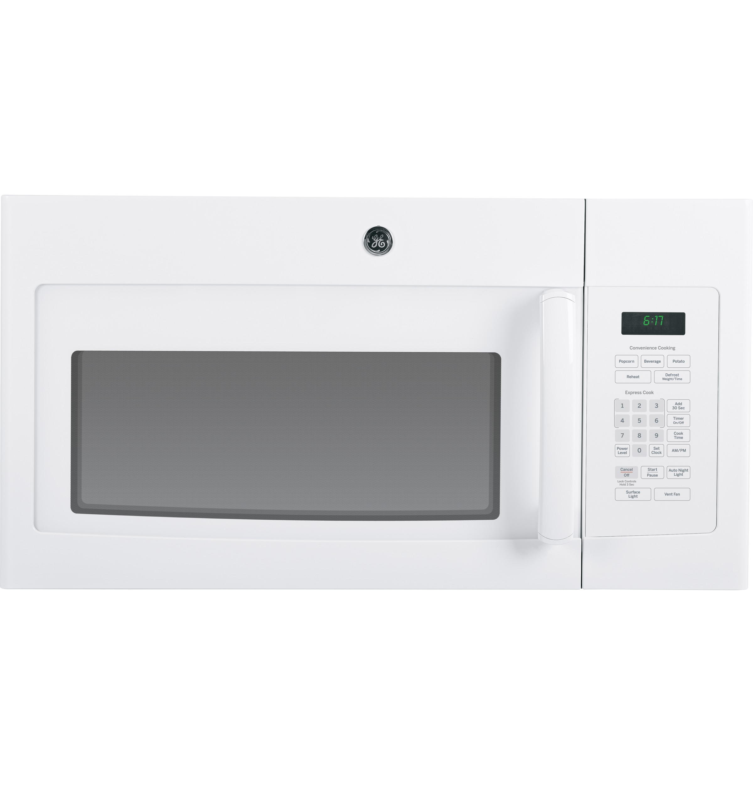 GE® 1.7 Cu. Ft. Over-the-Range Microwave Oven with Recirculating Venting