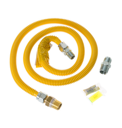 5 ft. Gas Range Connector Kit with Auto Shut Off (CA)