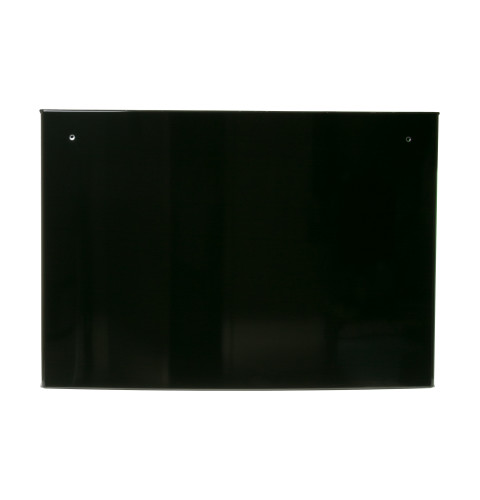 Refrigerator black freezer drawer front assembly