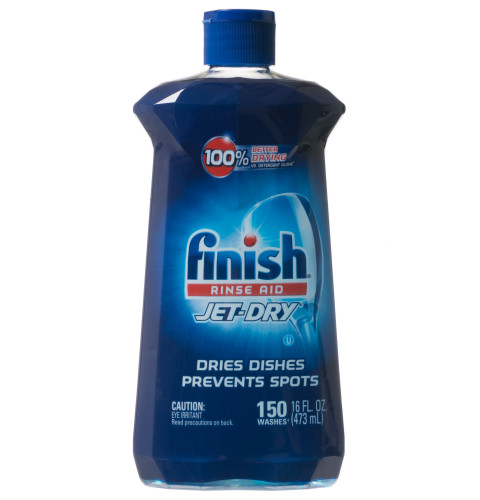 Dishwasher Finish® Jet-Dry® Rinse Aid — Model #: WX10X10210