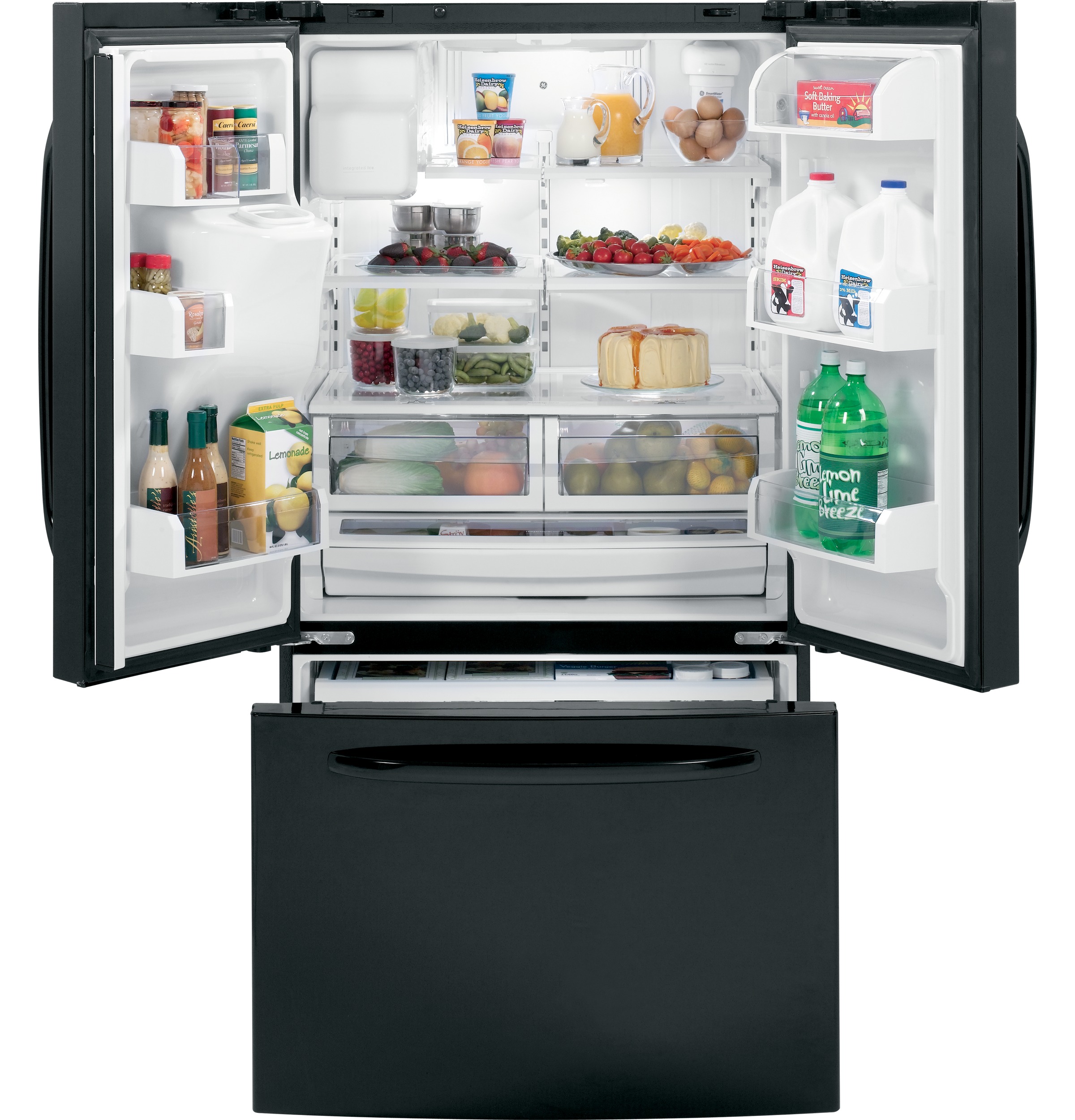 GE® ENERGY STAR® 28.5 Cu. Ft. French-Door Refrigerator with Icemaker
