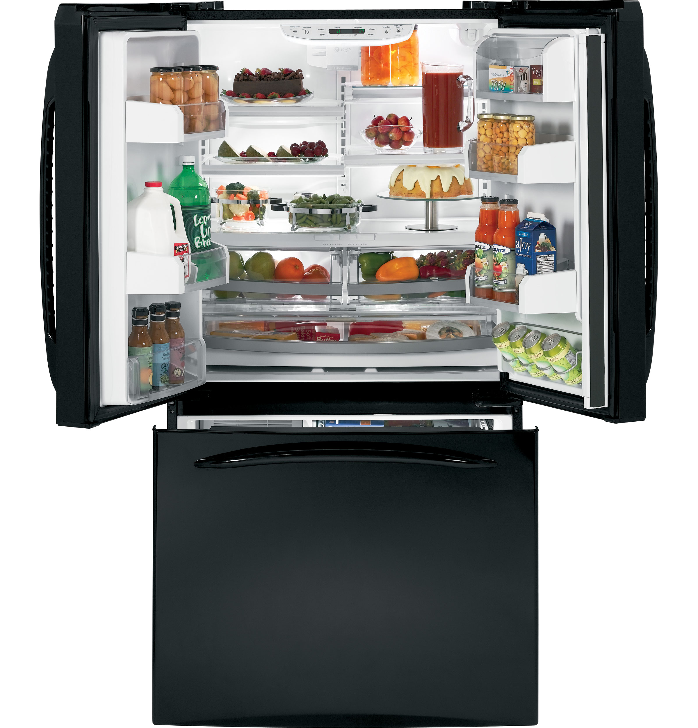 GE Profile™ ENERGY STAR® 25.1 Cu. Ft. French-Door Refrigerator with Icemaker