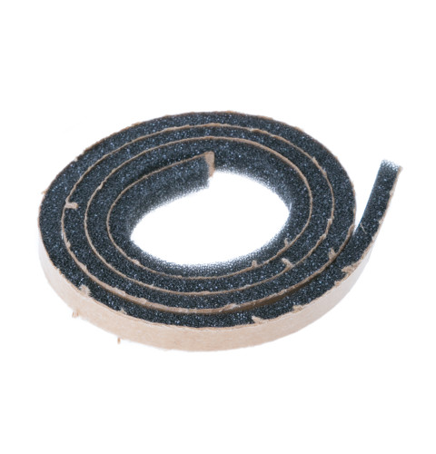 Clothes dryer self adhesive gasket for lint trap