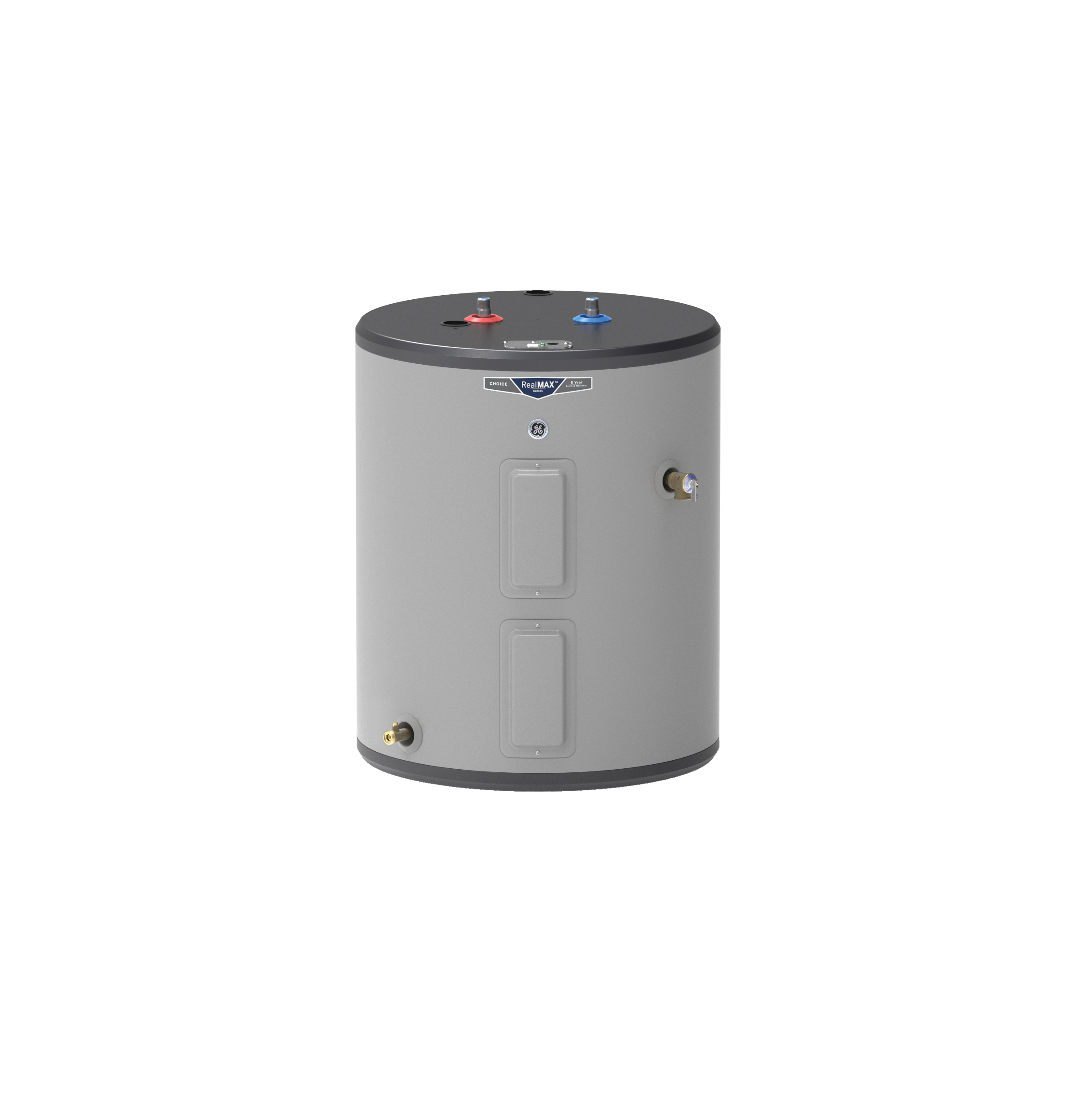 GE® 36 Gallon Top Port Lowboy Electric Water Heater