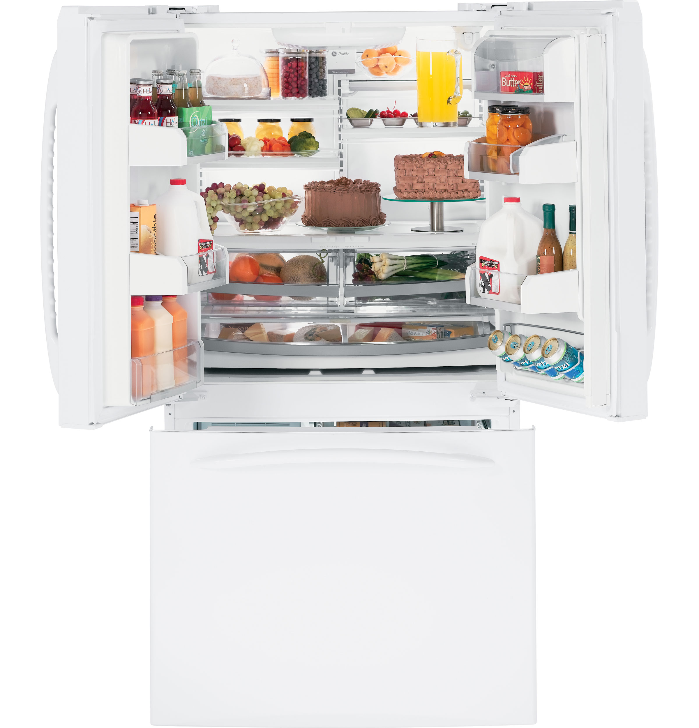 GE Profile™ ENERGY STAR® 25.1 Cu. Ft. French-Door Refrigerator