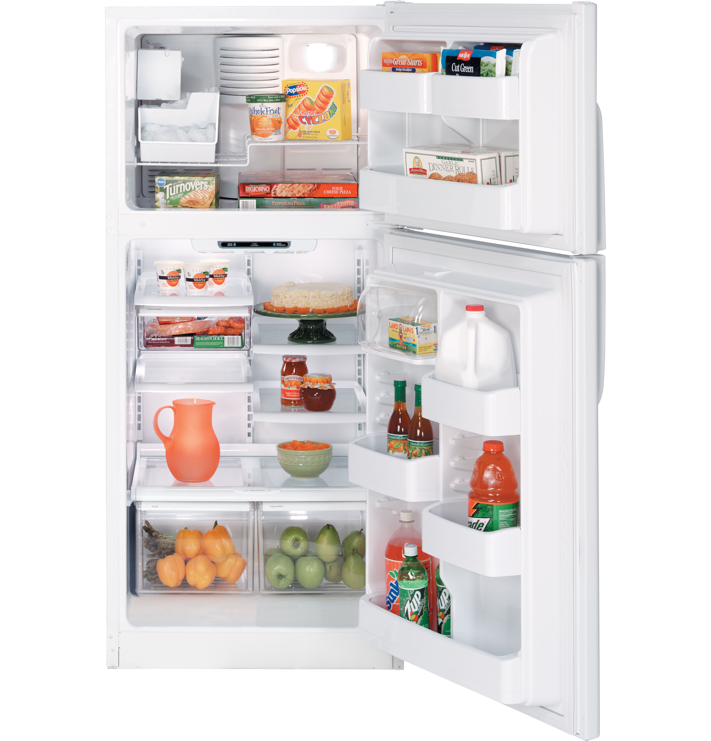 GE® 17.9 Cu. Ft. Top-Freezer Refrigerator