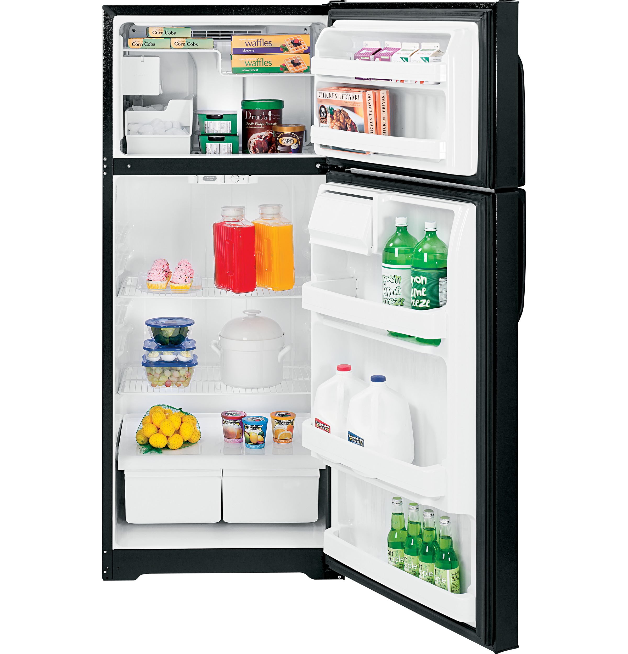 GE® ENERGY STAR® 18.1 Cu. Ft. Top-Freezer Refrigerator