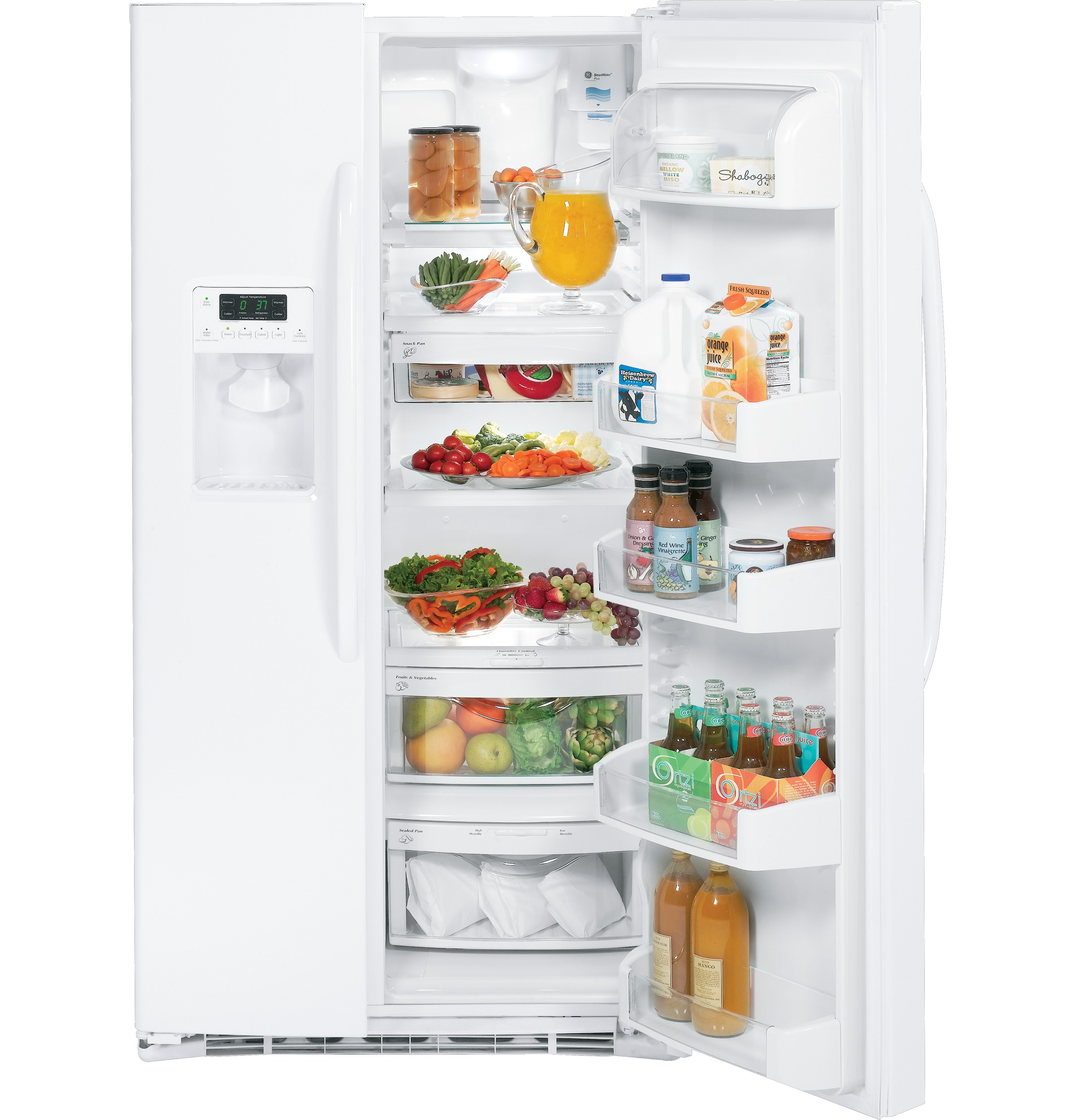 GE® ENERGY STAR® 25.9 Cu. Ft. Side-By-Side Refrigerator with Dispenser