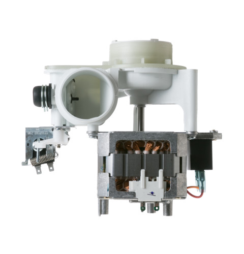 Dishwasher pump and motor assembly