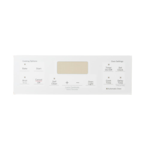 RANGE CONTROL PANEL - WHITE