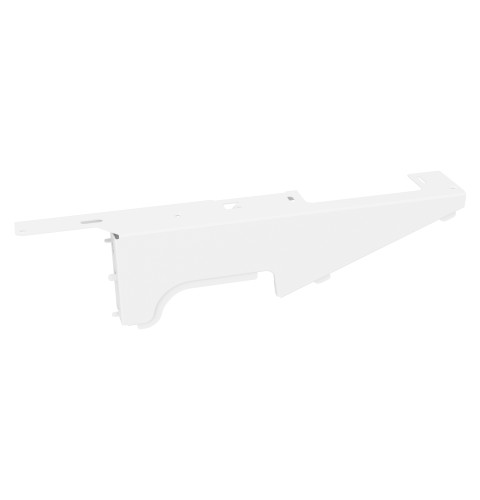 LH END PLATE- WHITE