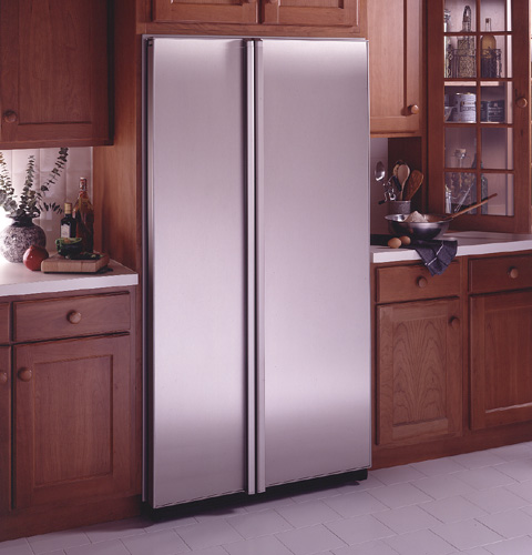 GE Profile™ 23.7 Cu. Ft. CustomStyle™ Side-By-Side Refrigerator with Icemaker