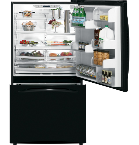 GE Profile™ ENERGY STAR® Counter-Depth 21.1 Cu. Ft. Bottom-Freezer Refrigerator