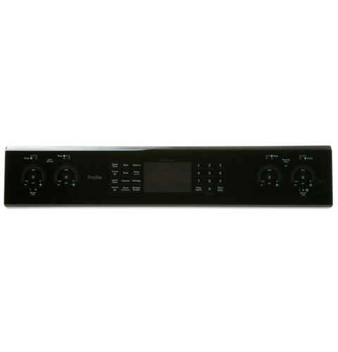 CONTROL PANEL OVERLAY W/ WIFI BOARD - BLACK STAINLESS