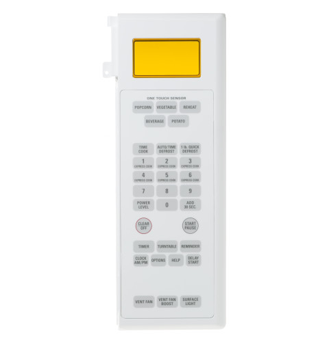 MICROWAVE CONTROL PANEL - WHITE