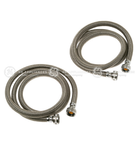 2 Pack- 5' Polymer Coated Hoses