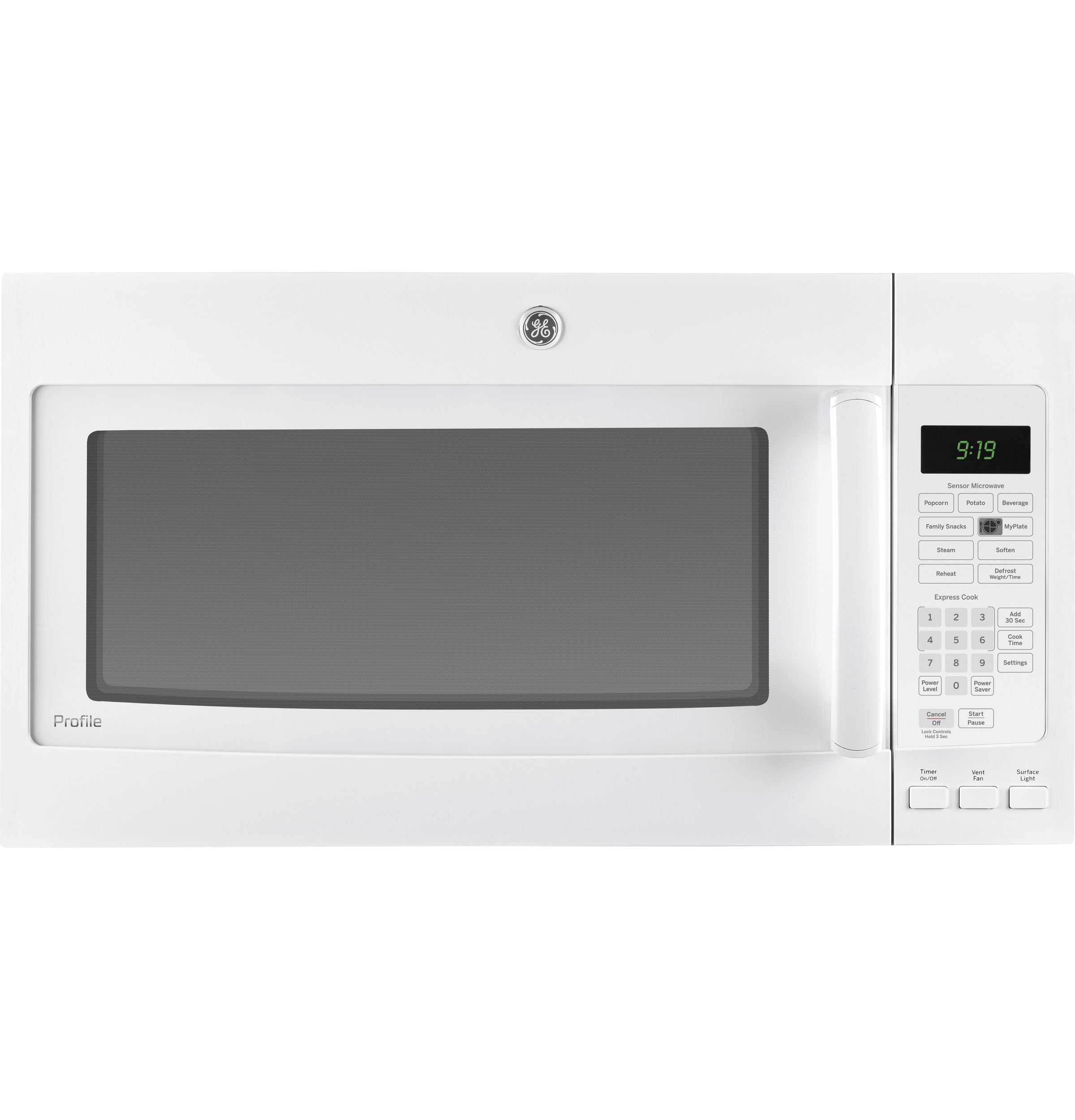GE Profile™ Series 1.9 Cu. Ft. Over-the-Range Sensor Microwave Oven