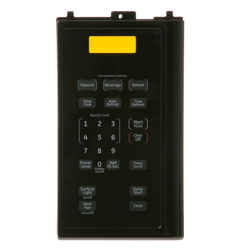 MICROWAVE CONTROL PANEL - BLACK