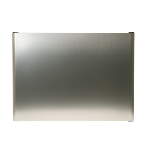 REFRIGERATOR FREEZER DOOR ASSEMBLY - STAINLESS STEEL