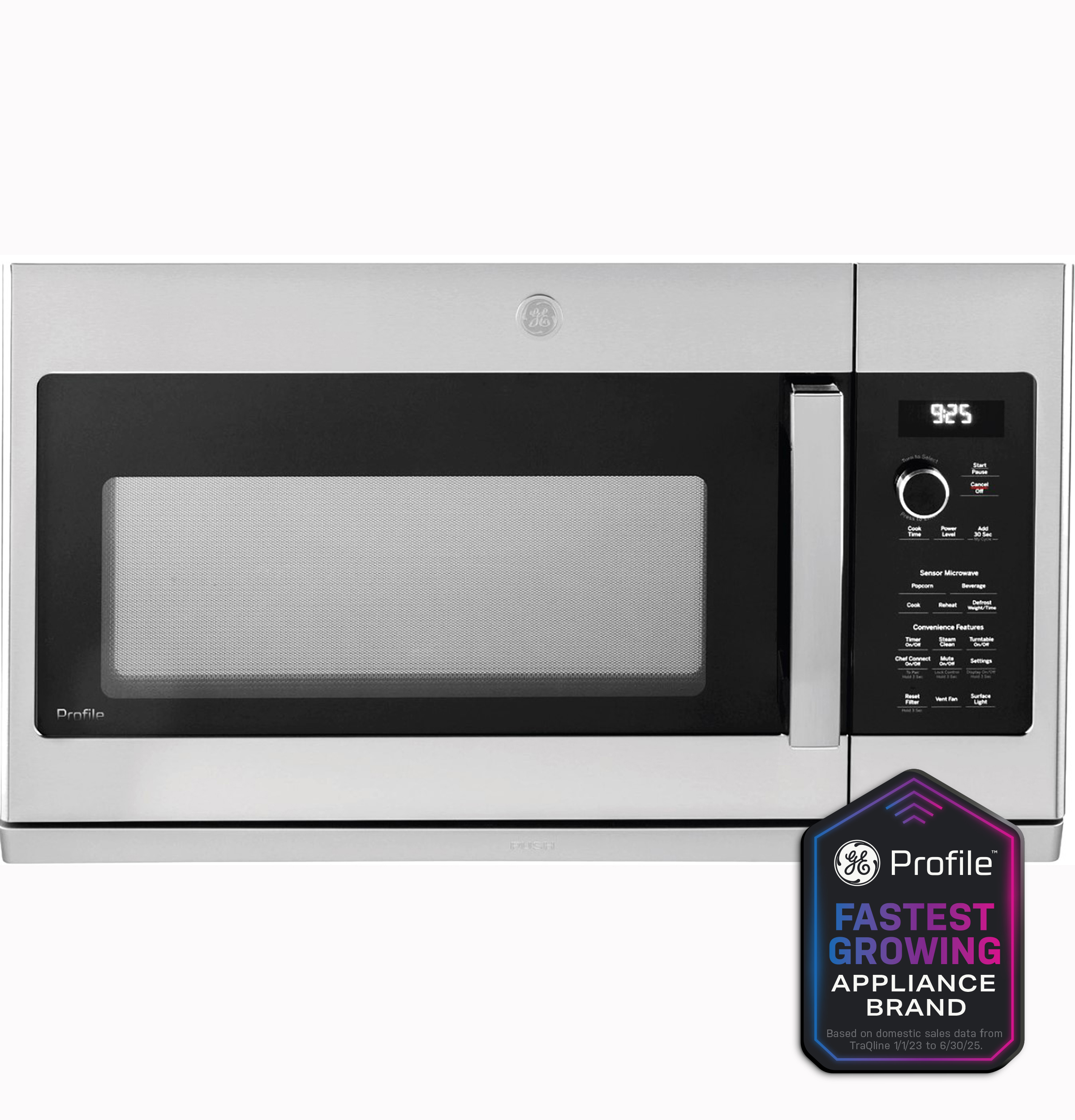GE Profile™ 2.2 Cu. Ft. Over-the-Range Sensor Microwave Oven