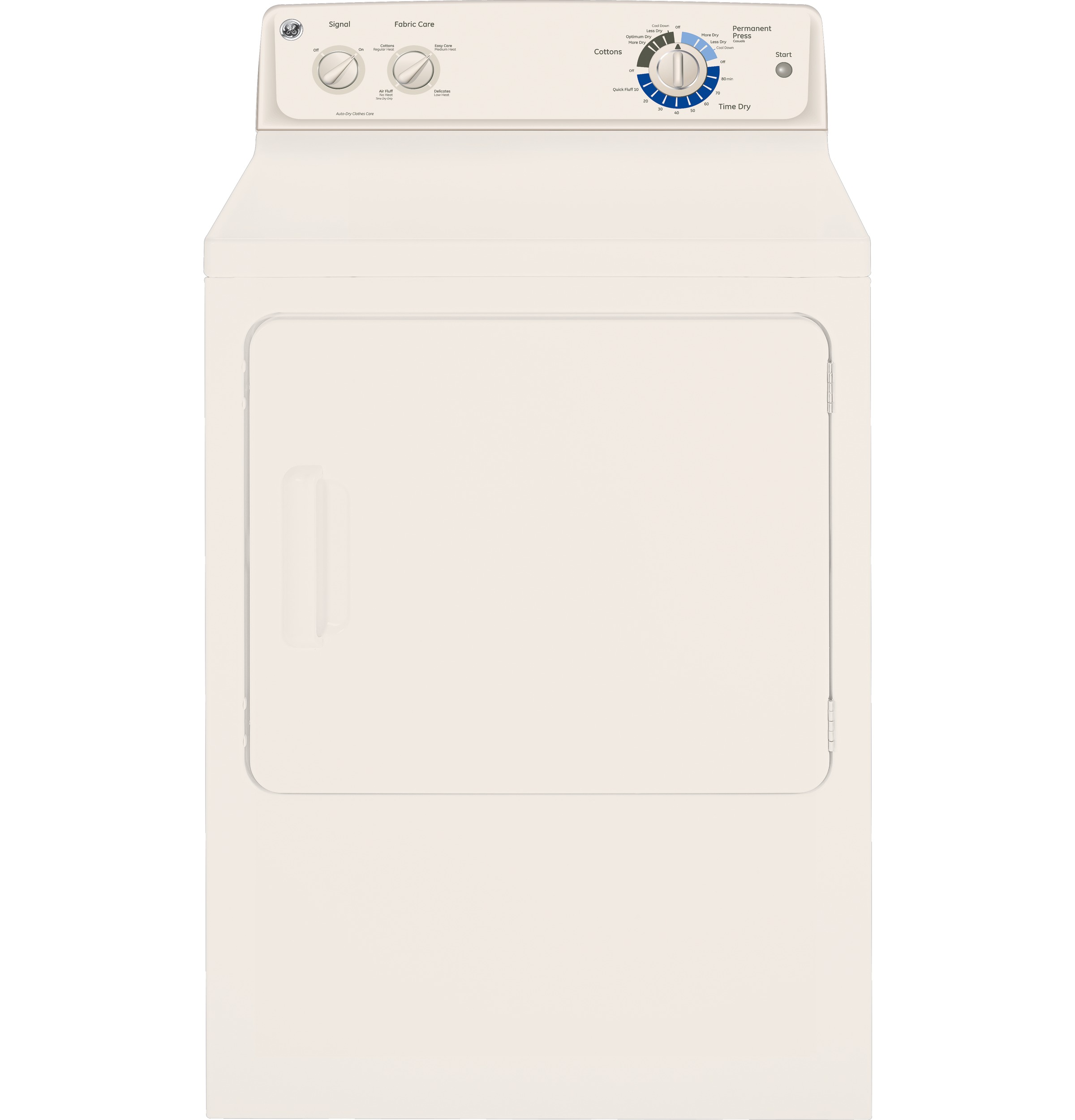 GE® 6.0 cu. ft. capacity Dura Drum gas dryer