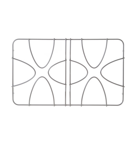 Range Double Burner Grate - Gray