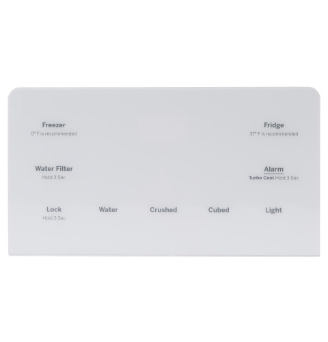 CONTROL DISPLAY ASSEMBLY - WHITE