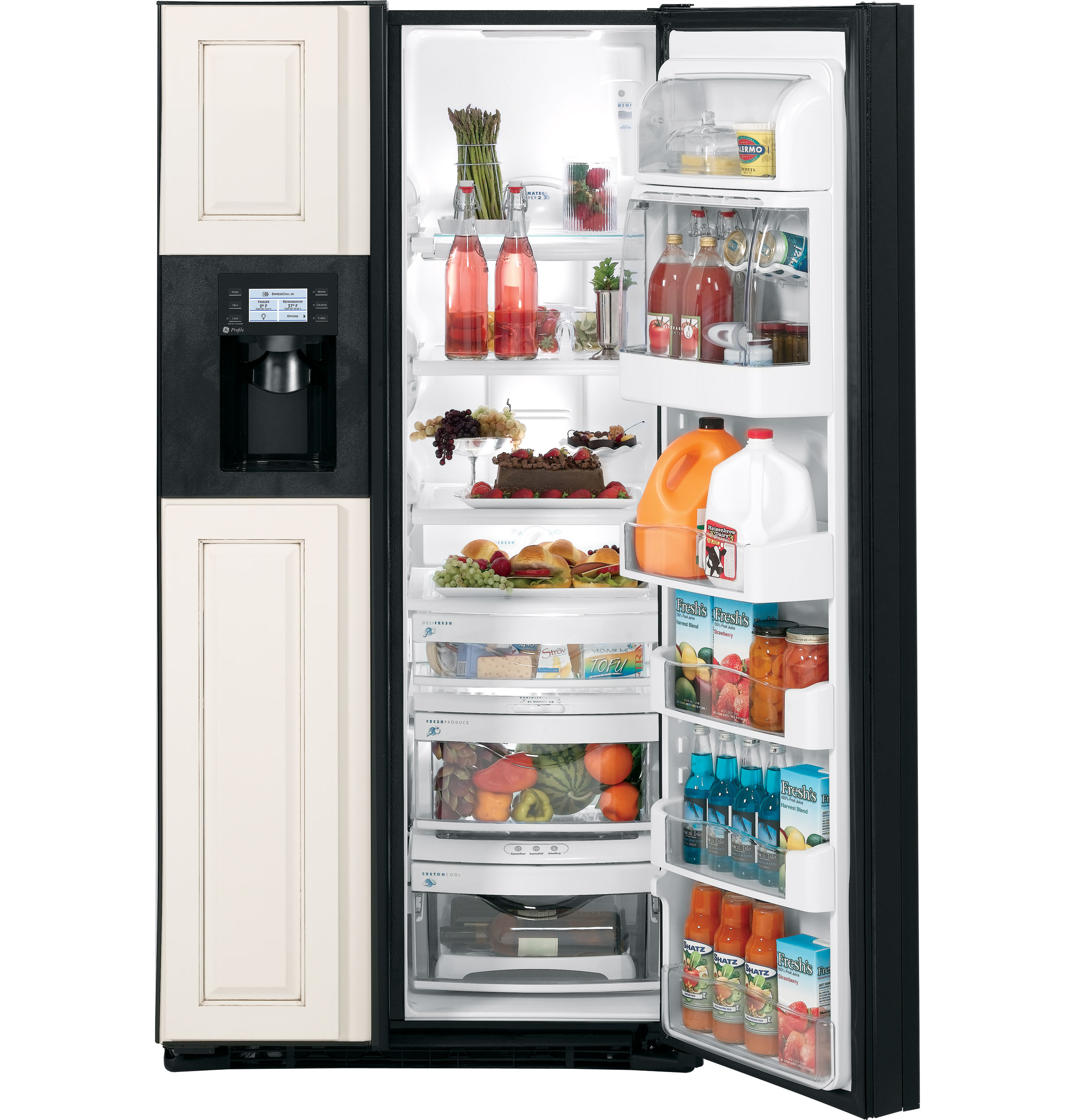 GE Profile™ ENERGY STAR® 24.6 Cu. Ft. Side-by-Side Refrigerator