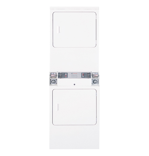 GE® 5.4 cu. ft. Large Capacity Gas Stackable Dryers