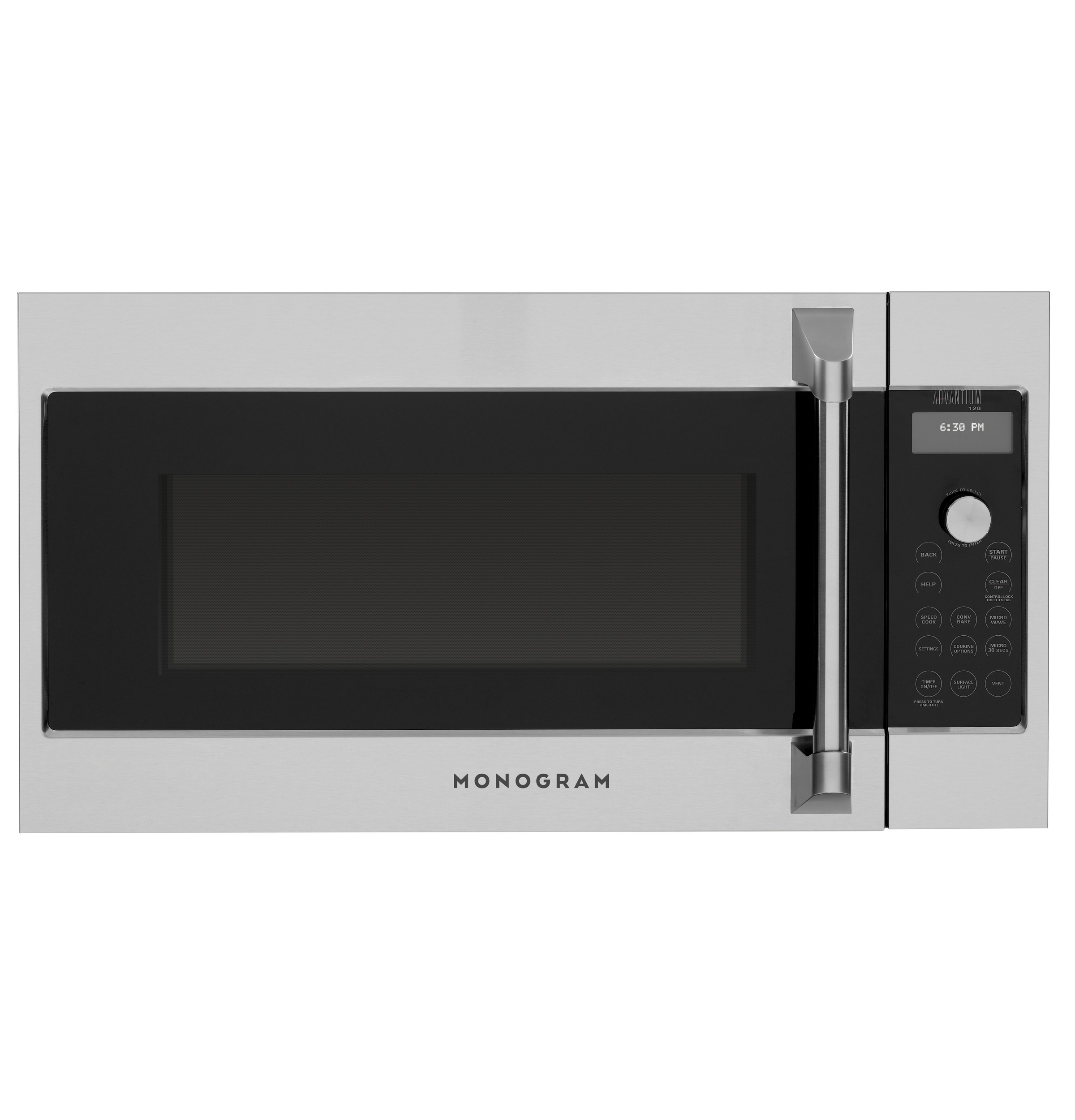 Monogram Advantium® 120 Above-the-Cooktop Speedcooking Oven