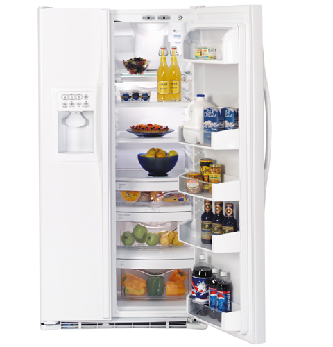 GE ENERGY STAR® 25.4 Cu. Ft. Side-by-Side Refrigerator