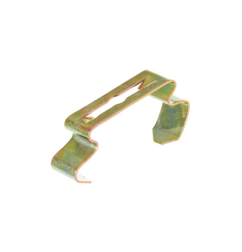 Refrigerator bottom grille spring clip