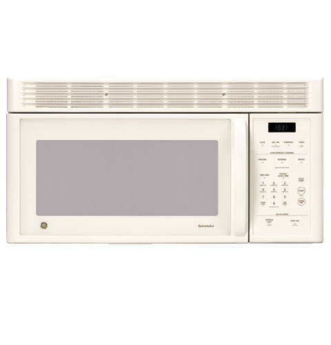 GE® 1.6 Cu. Ft. Spacemaker® Microwave Oven with Recirculating Venting