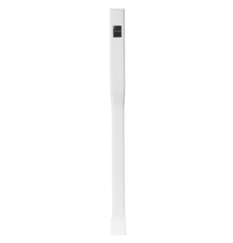 Refrigerator freezer compartment handle - white color