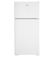 Hotpoint® ENERGY STAR® 15.6 Cu. Ft. Recessed Handle Top-Freezer Refrigerator — Model #: HPE16BTNRWW
