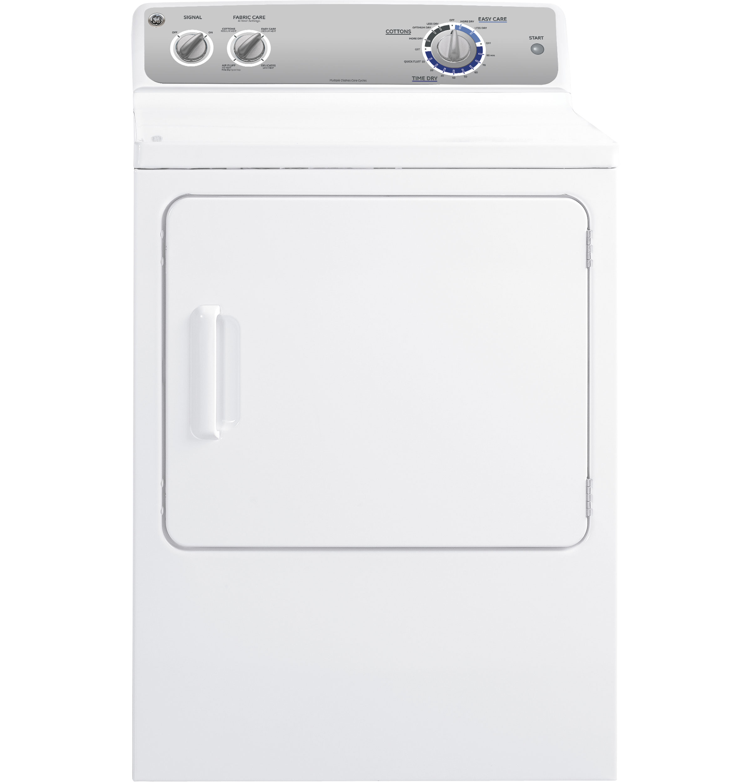 GE® 7.0 cu. ft. capacity DuraDrum™ gas dryer